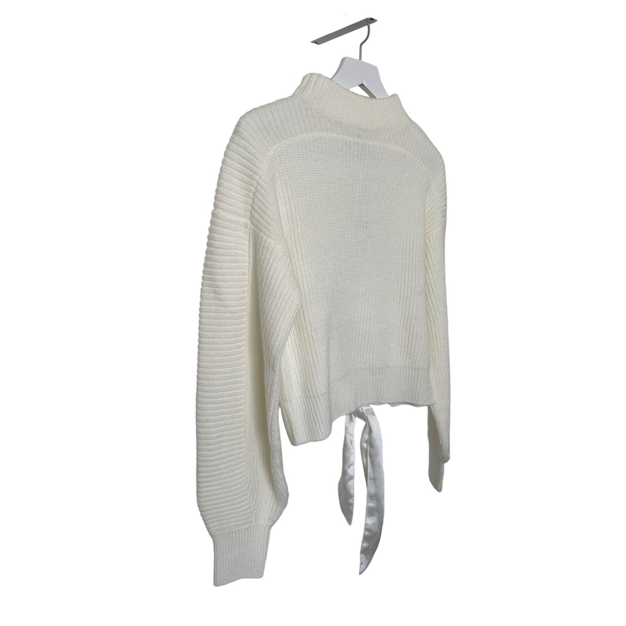 Other Design History Rib Knit Tie Back Sweater Size S / US 4 / IT 40 - 5 Thumbnail