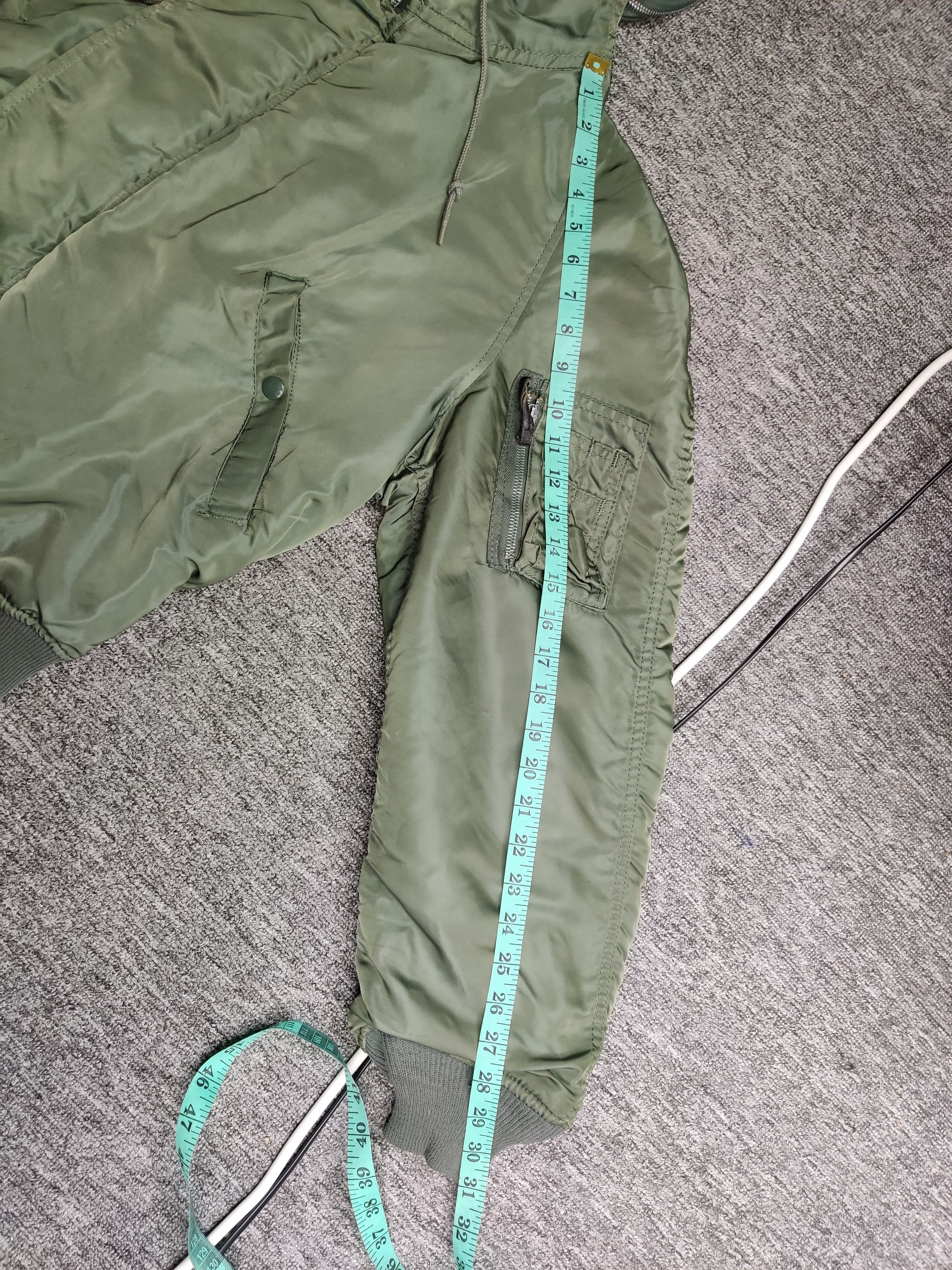 Alpha Industries Vintage Alpha Industries N2B Fur Flight Bomber Jacket Size US M / EU 48-50 / 2 - 16 Thumbnail