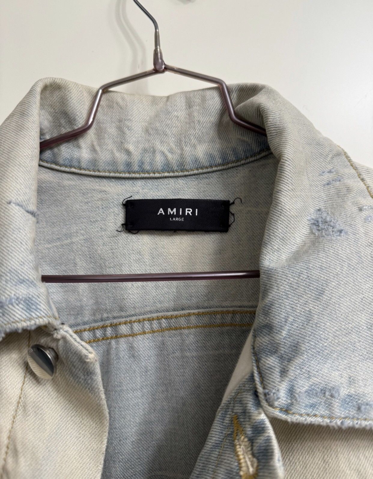 Amiri Amiri classic vintage denim jacket 2412-Nextarrow Size US L / EU 52-54 / 3 - 3 Thumbnail
