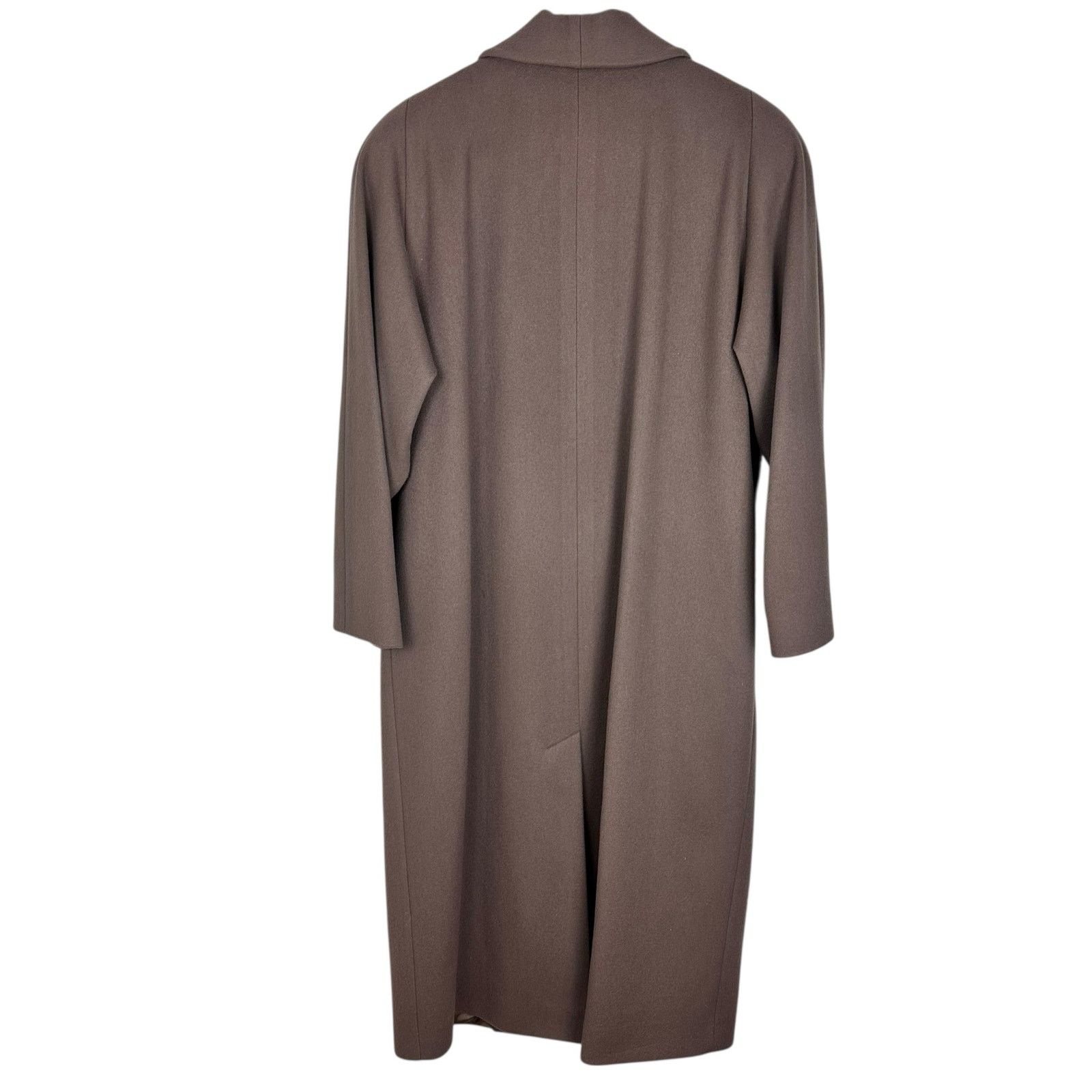 Jones New York Jones NY Union 100% Wool Double Breasted Trench Coat Sz 16 Size XXL / US 16-18 / IT 52-54 - 6 Thumbnail