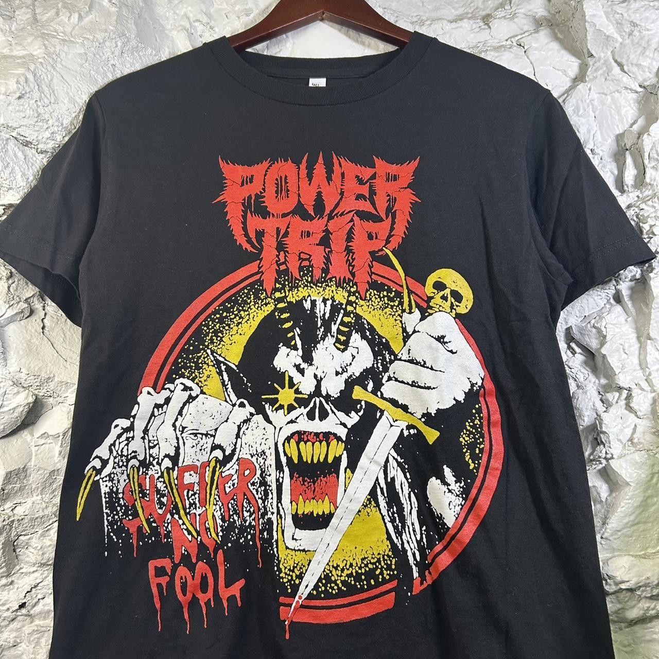 Band Tees Power Trip Suffer No Fool Tee Size Small Size US S / EU 44-46 / 1 - 2 Thumbnail