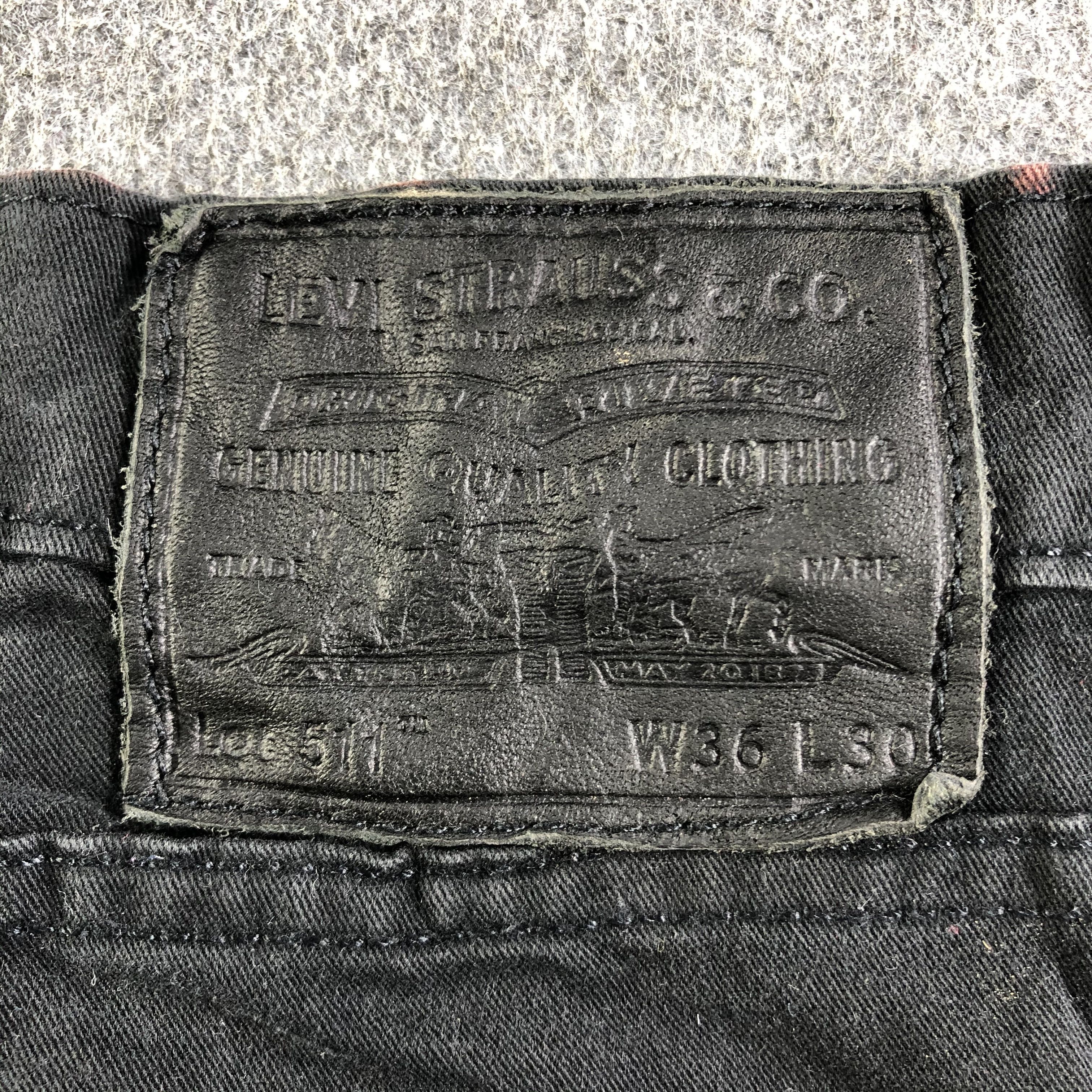 Levi's Vintage Levis 511 Jeans-J3037 Size US 36 / EU 52 - 5 Thumbnail