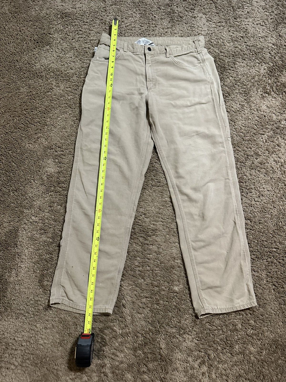 Carhartt Vintage Carhartt FR “triple tan” pants 00s size 36x34 Size US 36 / EU 52 - 8 Thumbnail