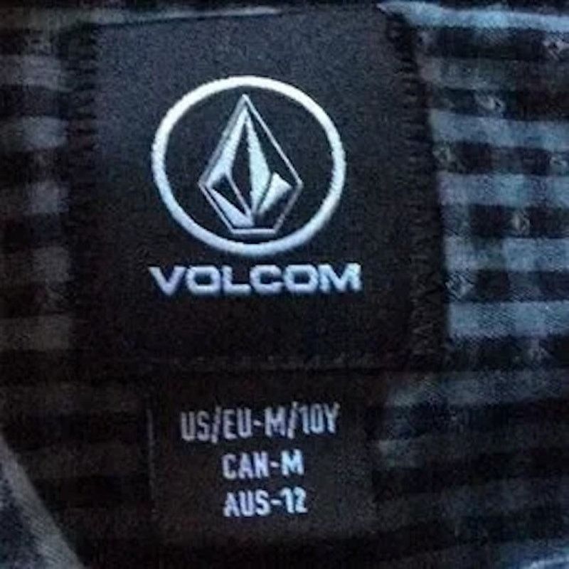 Volcom Volcom Boys Shirt Fabric- Cotton/Polyester Size- Medium Size US M / EU 48-50 / 2 - 2 Thumbnail