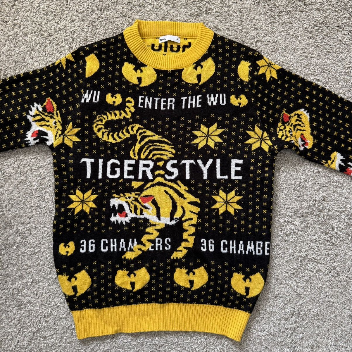 Wu-Tang Clan 🔴 Wu-Tang Sweater Size Small Hulu x WuTang Xmas Christmas Size US S / EU 44-46 / 1 - 5 Thumbnail