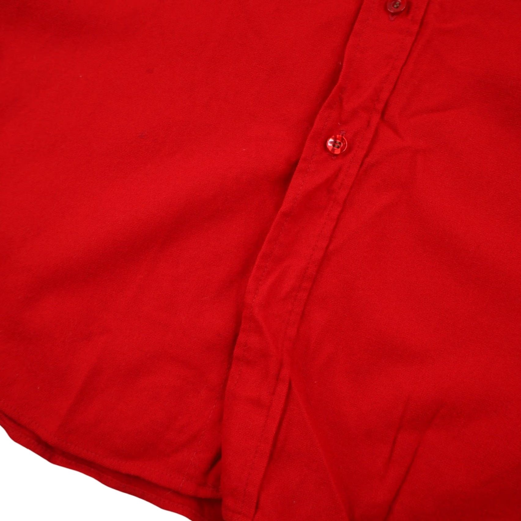 Pendleton VINTAGE Pendleton %100 Virgin Wool Button Up Shirt Mens Short Sleeve L Red Size US L / EU 52-54 / 3 - 4 Thumbnail