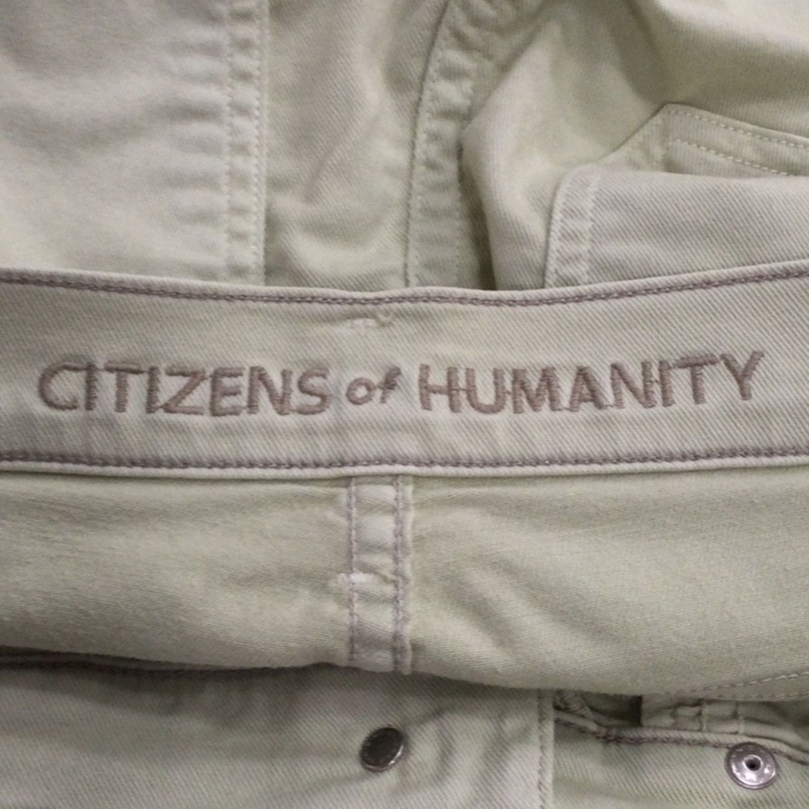 Citizens Of Humanity Citizens of Humanity Jerome Dahan Pale Green Skinny Pant 26 Size 26" / US 2 / IT 38 - 7 Thumbnail
