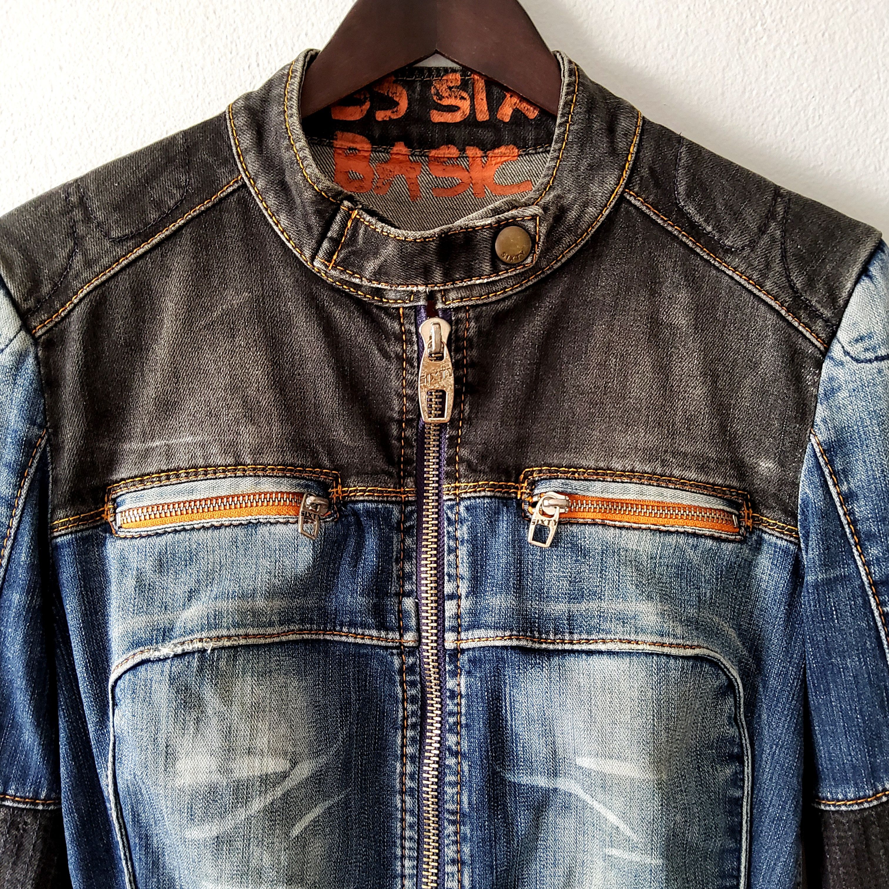 Miss Sixty Miss Sixty rare vintage y2k moto racer biker denim jacket Size M / US 6-8 / IT 42-44 - 4 Thumbnail