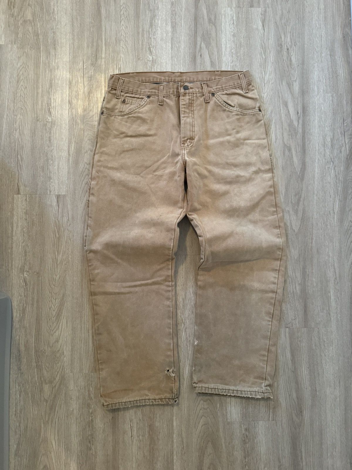 Carhartt × Dickies Vintage Dickies Canvas CarpenterPants Size US 34 / EU 50 - 2 Thumbnail