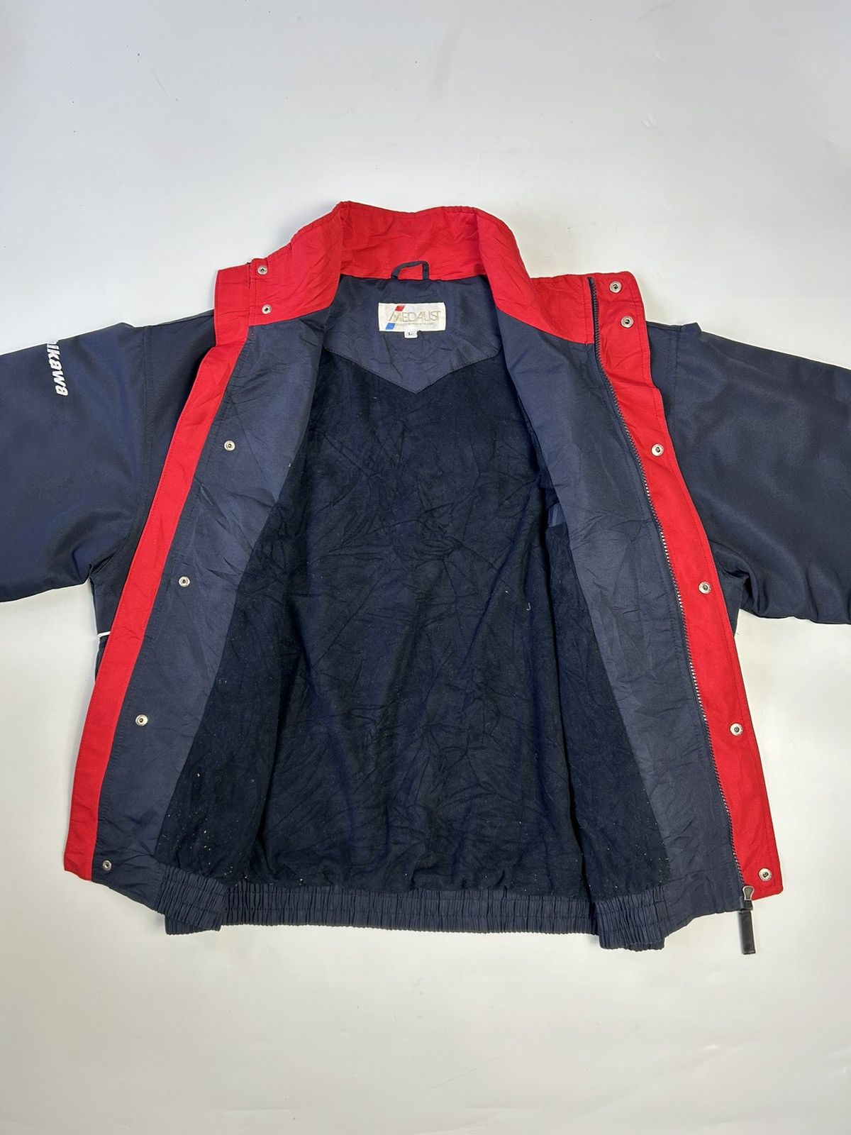 Japanese Brand × Vintage VINTAGE KEIRIN GRAND PRIX 02 TACHIKAWA BOMBER JACKET Size US L / EU 52-54 / 3 - 2 Thumbnail