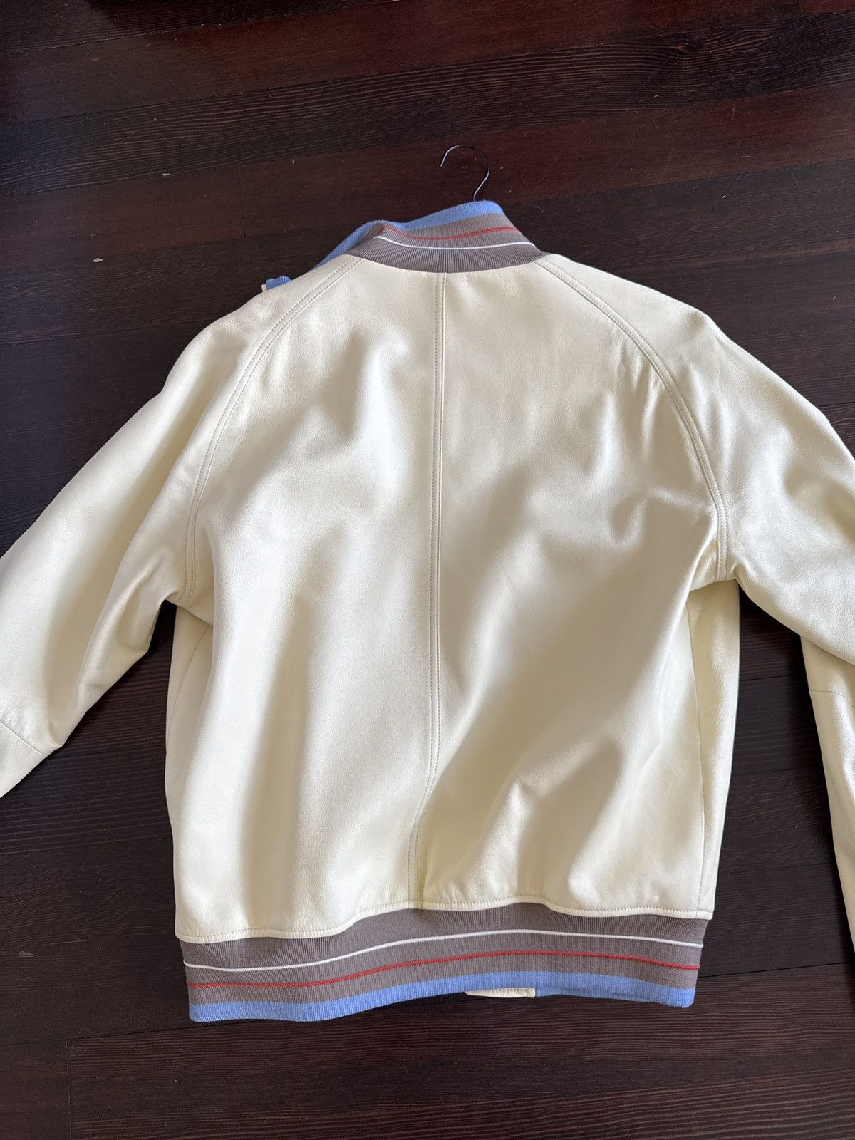 Wales Bonner Wales Bonner Lambskin SAMPLE Bomber Size US M / EU 48-50 / 2 - 4 Thumbnail