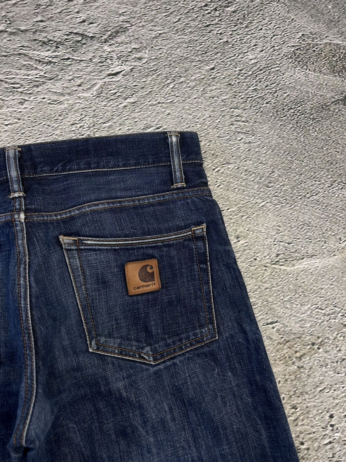 Carhartt × Vintage Carhartt Selvedge denim pants workwear klondike pants jeans Size US 31 - 3 Thumbnail