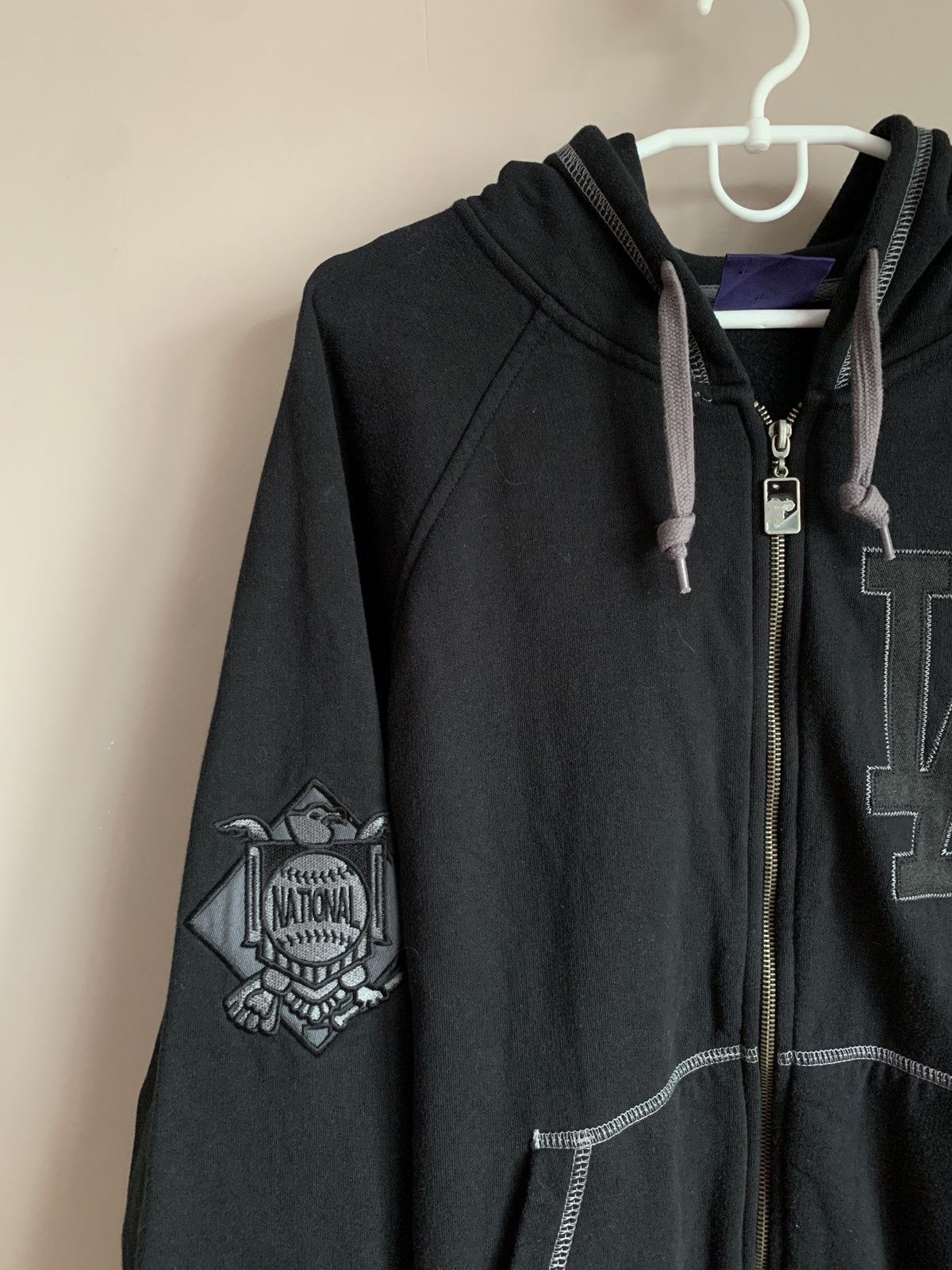 MLB Los Angeles Dodgers Vintage Baseball Hoodie MLB Size Large Size US L / EU 52-54 / 3 - 3 Thumbnail