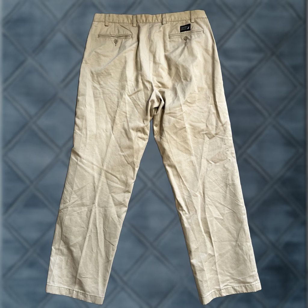 Nautica Nautica Clipper Pants Beige Men 38x32 Relaxed Fit Straight Flat Front Khaki Chino Bagged Regular Size Type XS-42? Size US 38 / EU 54 - 1 Thumbnail