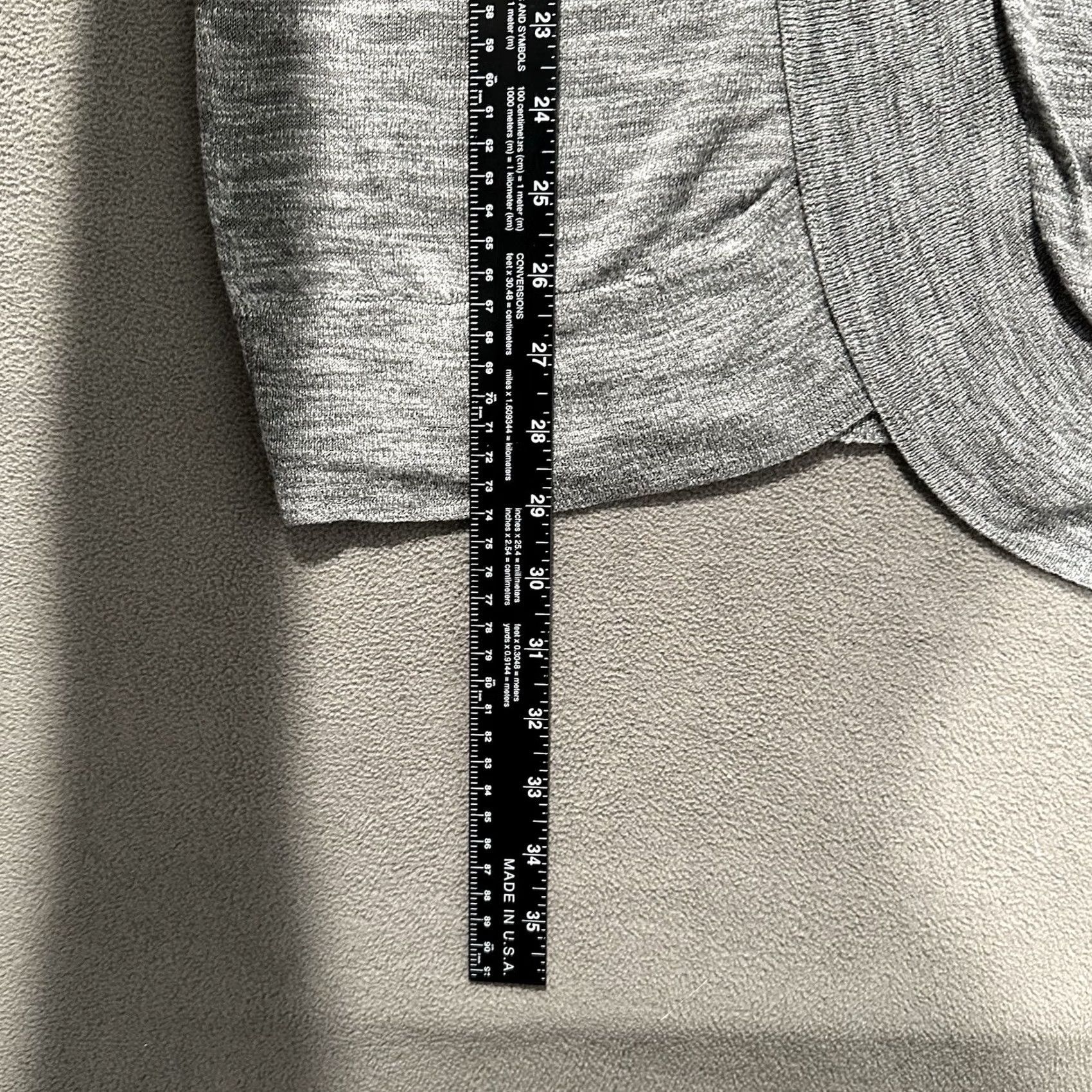 Merona Merona Sweater Womens XL Gray Open Front Cardigan Knit Nylon Rayon Lightweight Size XL / US 12-14 / IT 48-50 - 6 Thumbnail