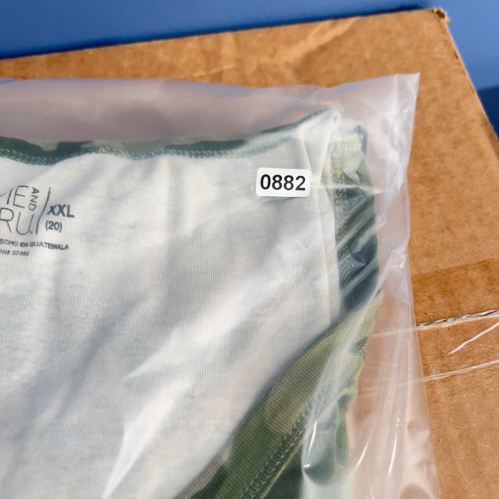 Other Time And Tru T-Shirt Woman XXL 20 Scoop Neck Green Camo Size XXL / US 16-18 / IT 52-54 - 10 Thumbnail