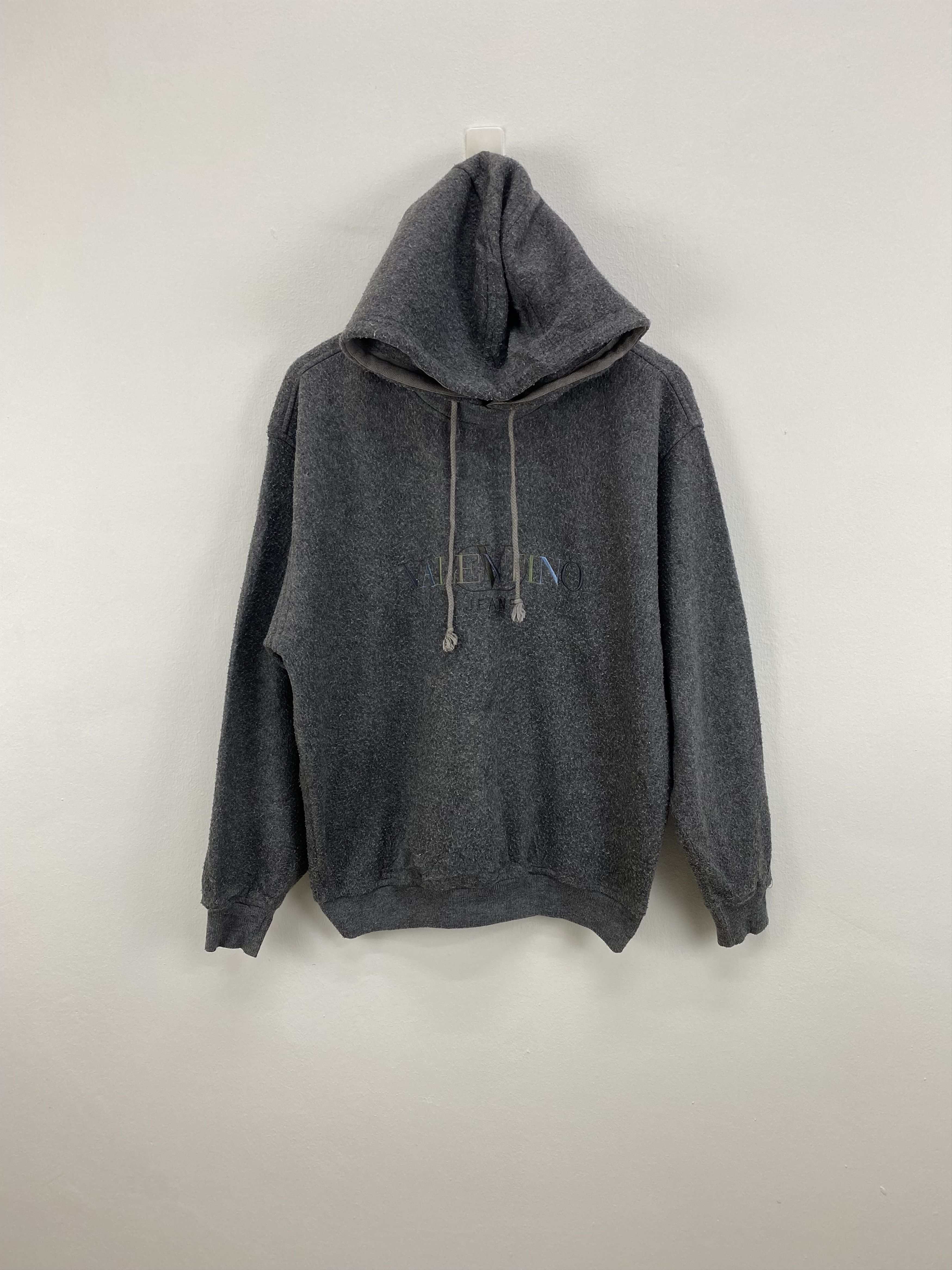 Valentino Vintage Hoodie Sweater Sweatshirt Size US L / EU 52-54 / 3 - 1 Thumbnail