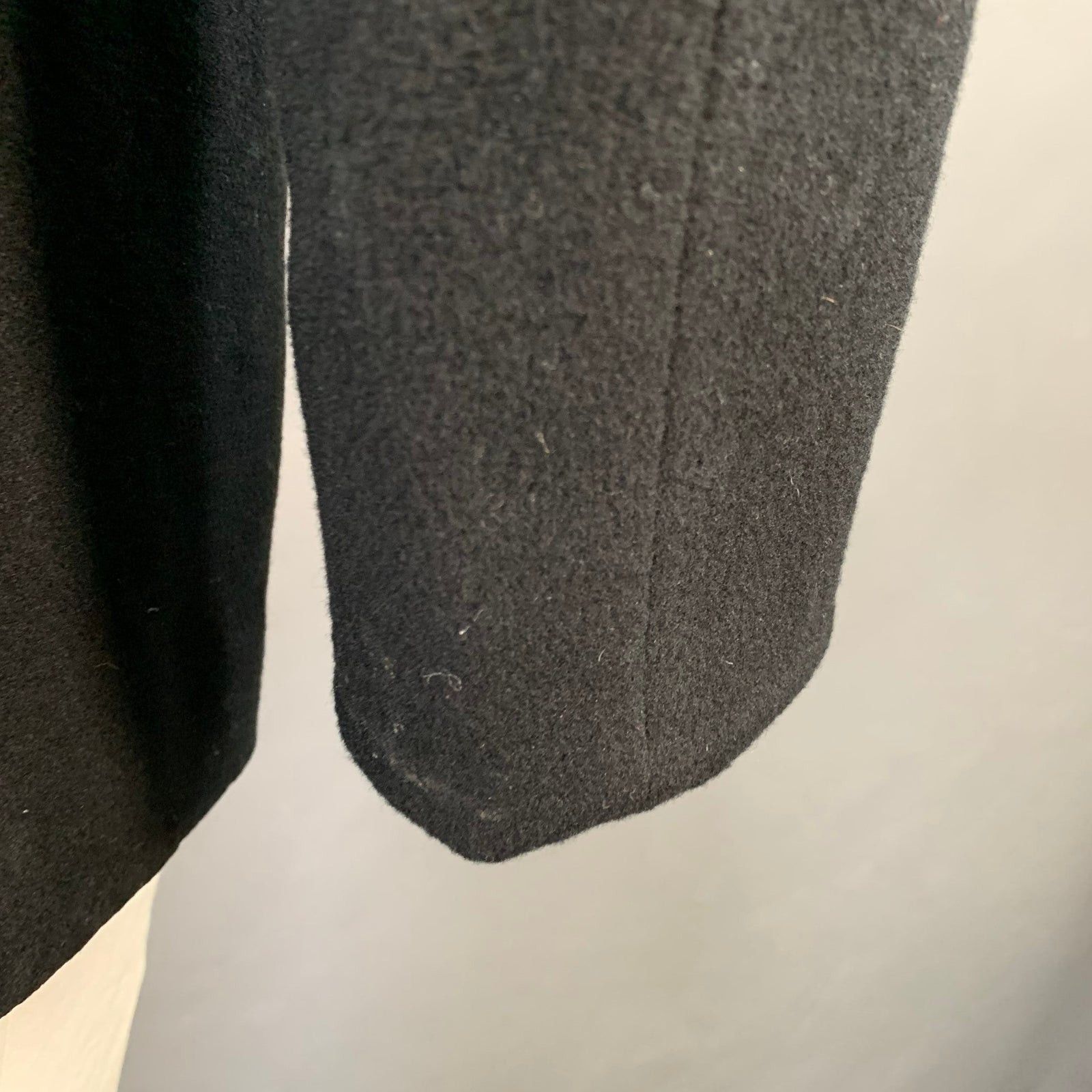 Yohji Yamamoto YOHJI YAMAMOTO Size XL Black Wool Peak Lapel Sport Coat Size 42R - 7 Thumbnail