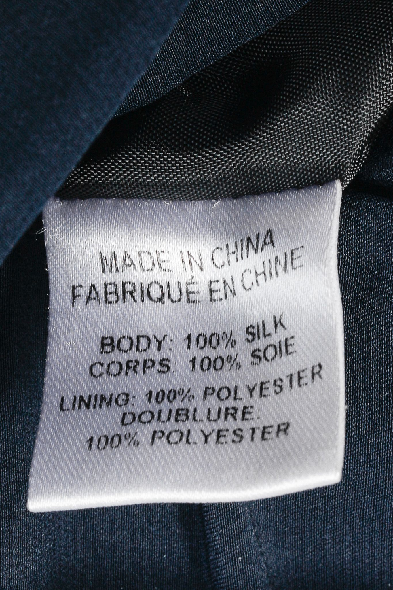 Public School Public School SS/15 Runway Navy Silk Charmeuse Boxer Shorts Size 32" / US 10 / IT 46 - 8 Thumbnail