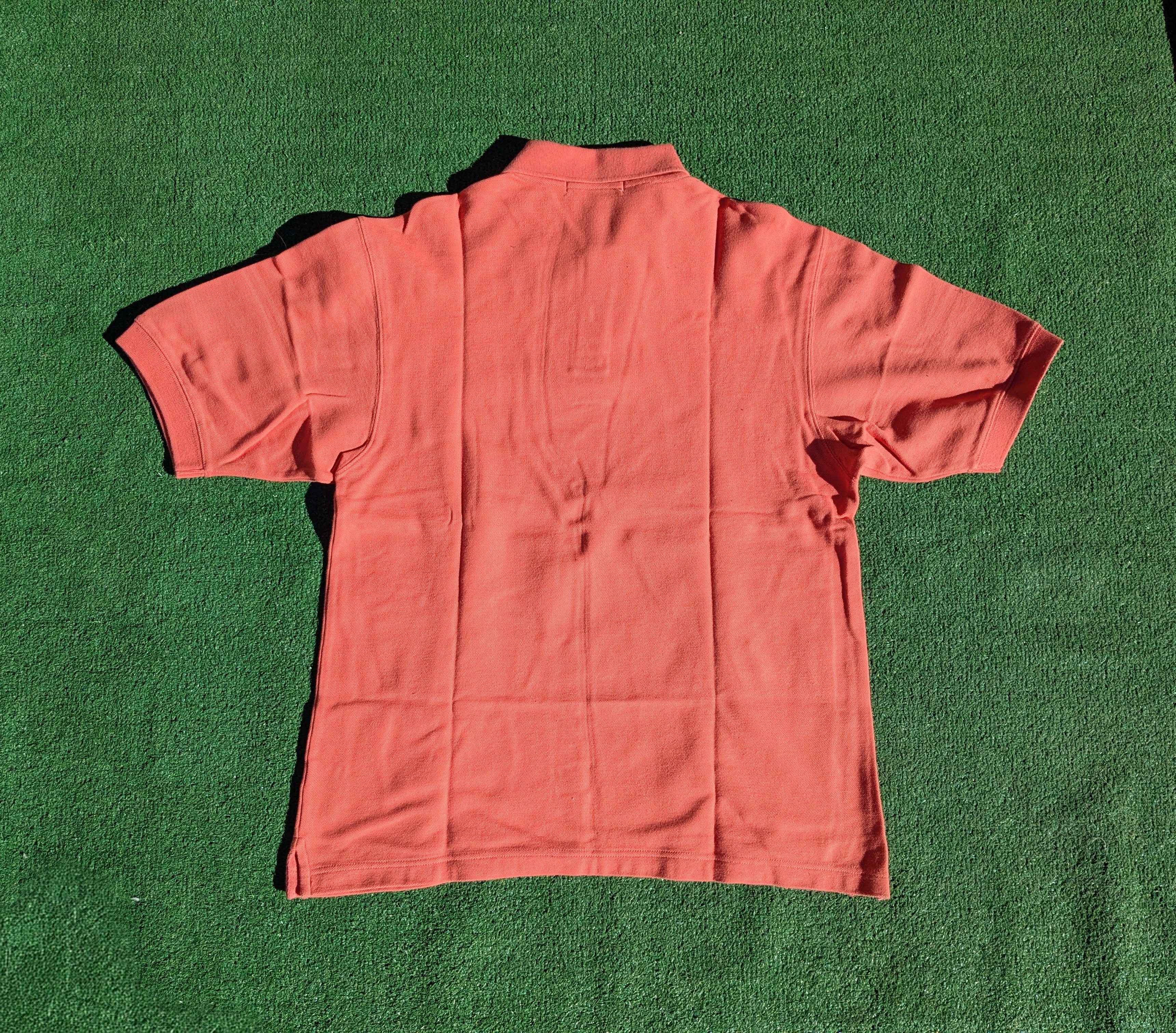 Other VTG Geoffrey Beene Tangerine Orange Short Sleeve Polo Shirt Size US M / EU 48-50 / 2 - 7 Thumbnail