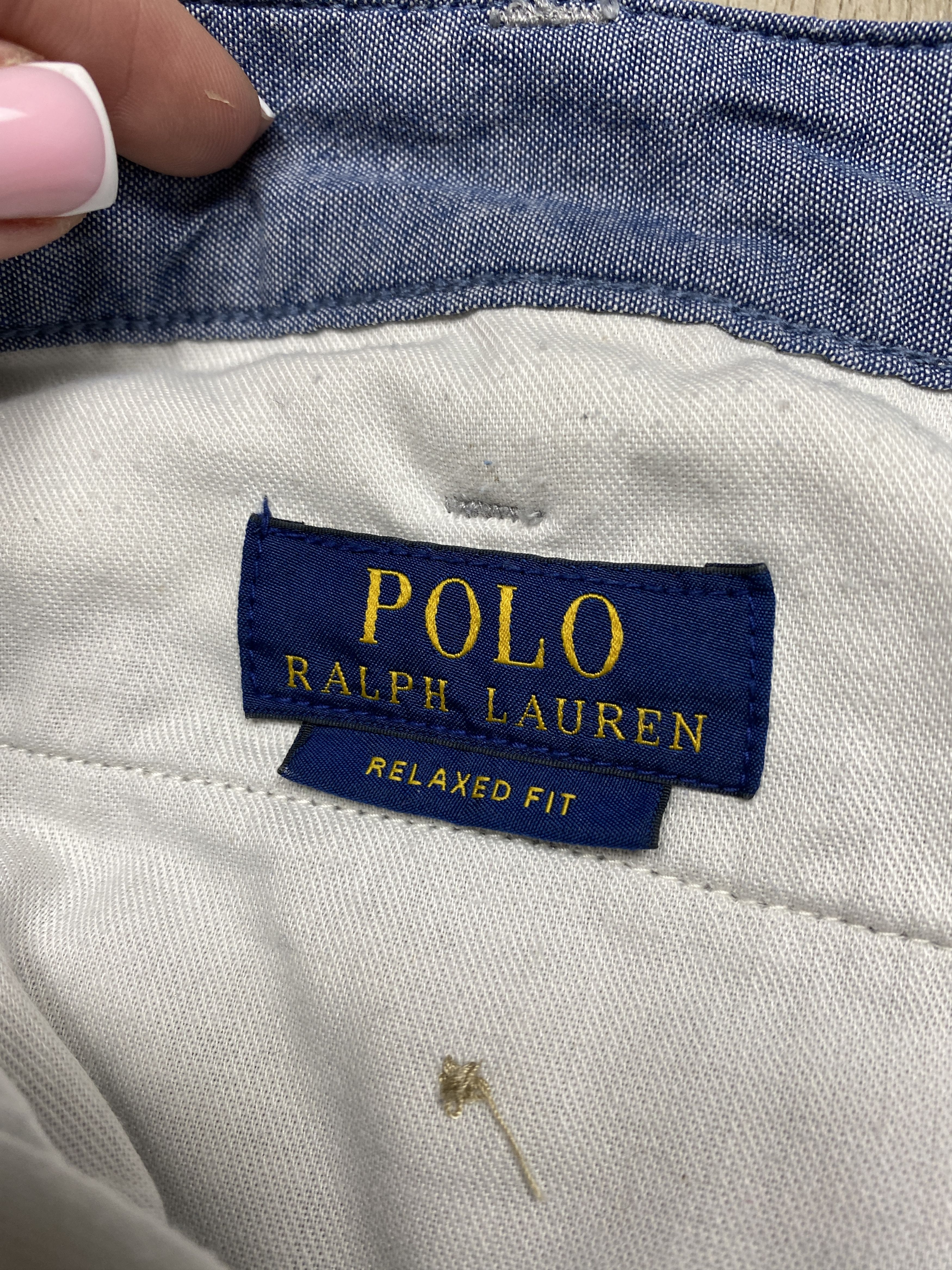 Polo Ralph Lauren × Ralph Lauren × Vintage Polo Ralph Lauren Vintage Mens Chino Shorts Size US 35 - 8 Thumbnail