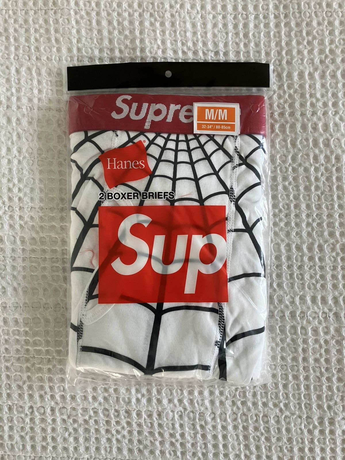 Supreme Supreme Hanes Spider-Man Boxer Briefs (2 pack) - Medium Size 32 - 1 Thumbnail