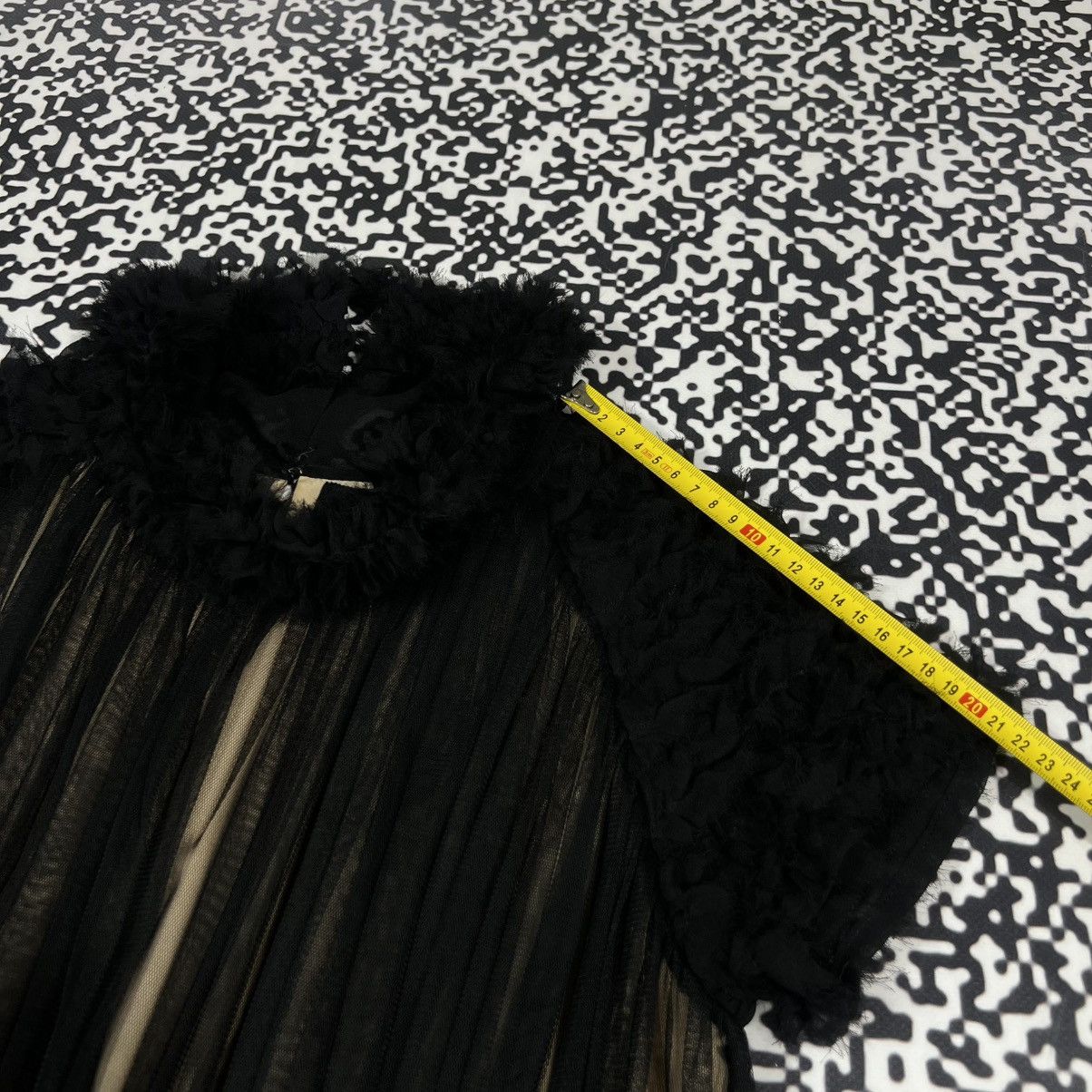 Dolce & Gabbana Dolce Gabbana Silk Sheer Tulle Dress Nude Lining Luxury Rare Size S / US 4 / IT 40 - 22 Thumbnail