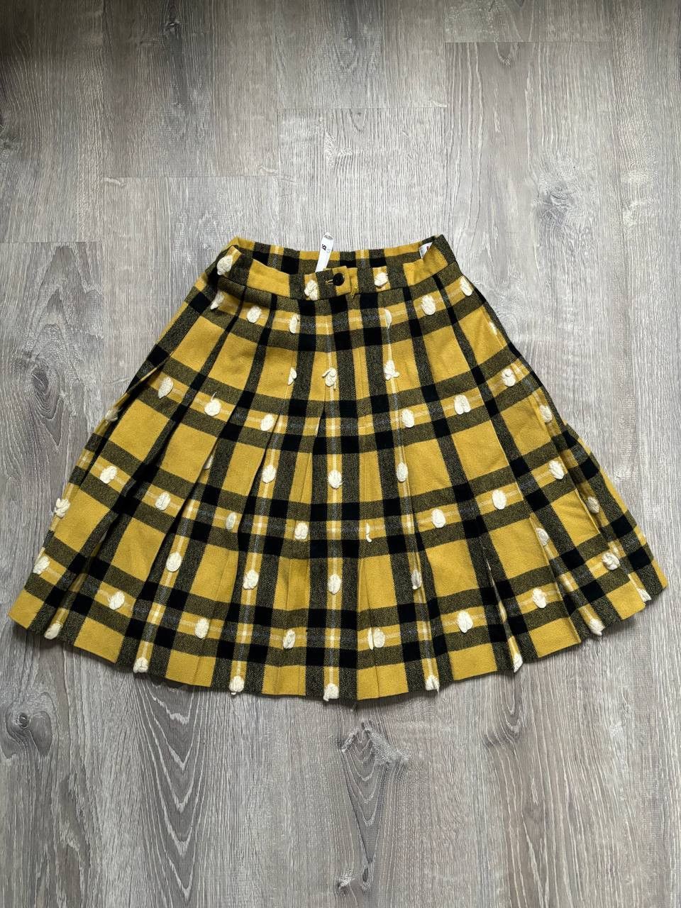 Issey Miyake Issey Miyake IS 80s Pleated Plaid Skirt Grailed