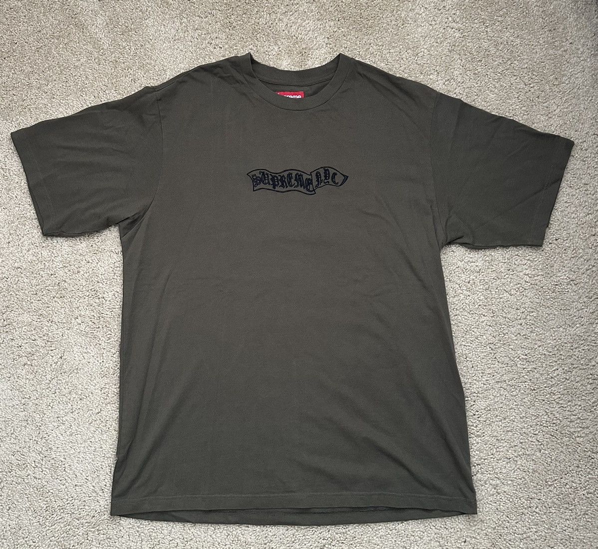 Supreme Floral Appliqué S/S Top | Grailed