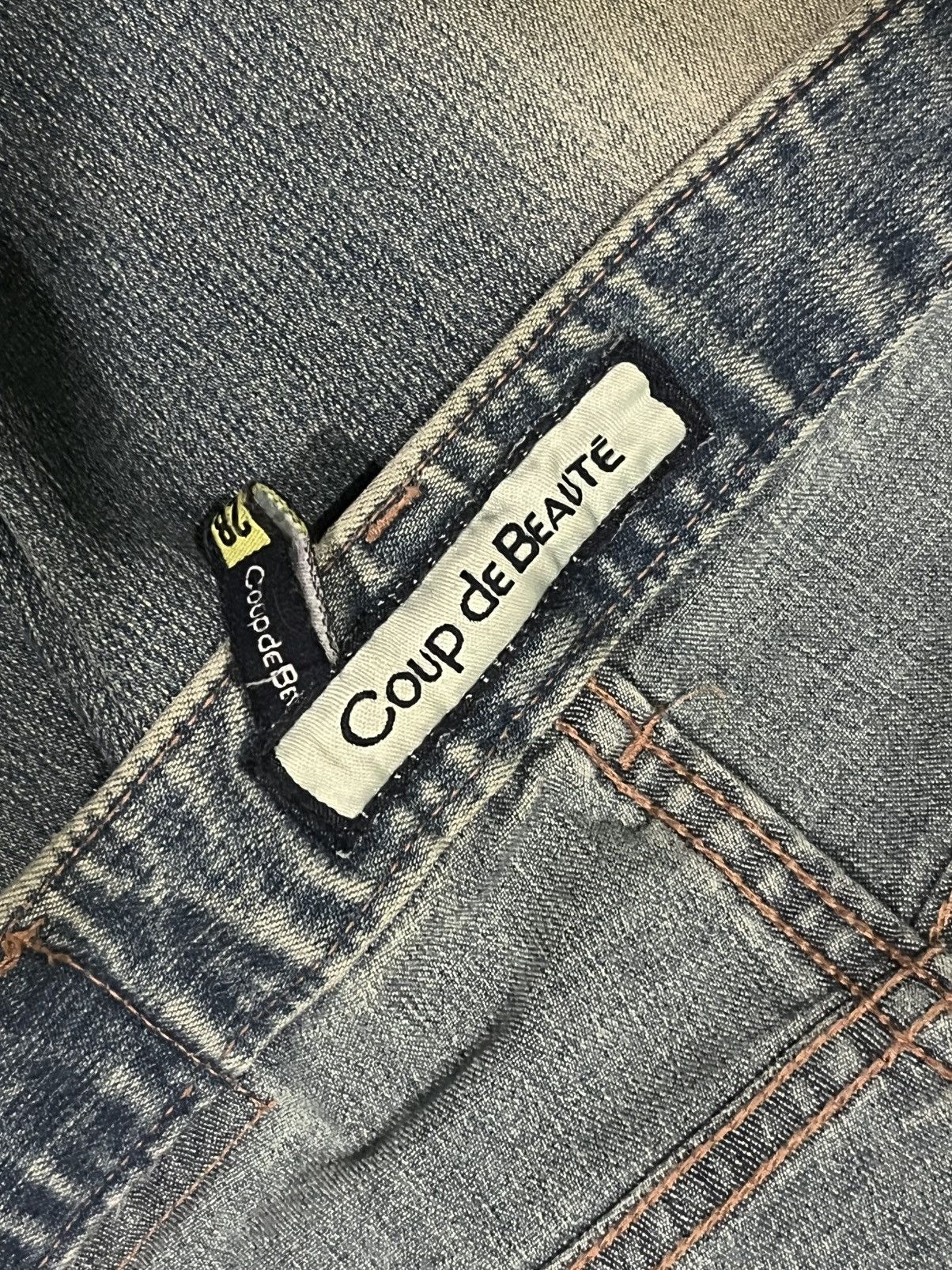 Japanese Brand Vintage Japanese Brand Customised Elegant Women Flare Jeans Size 28" / US 6 / IT 42 - 10 Thumbnail