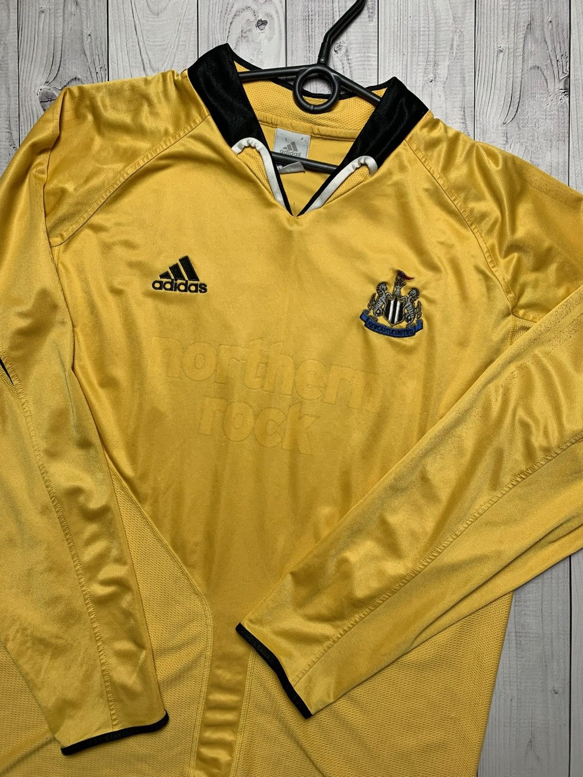 Adidas × Vintage Vintage Adidas New Castle United soccer jersey long sleeve L Size US L / EU 52-54 / 3 - 2 Thumbnail