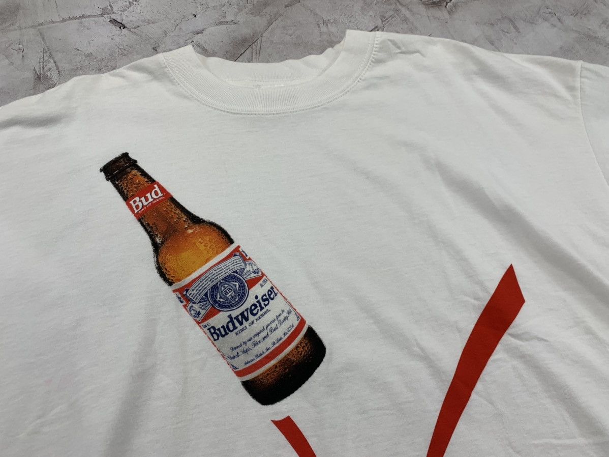 Budweiser × Vintage Mens t shirt Budweiser Size L Size US L / EU 52-54 / 3 - 4 Thumbnail