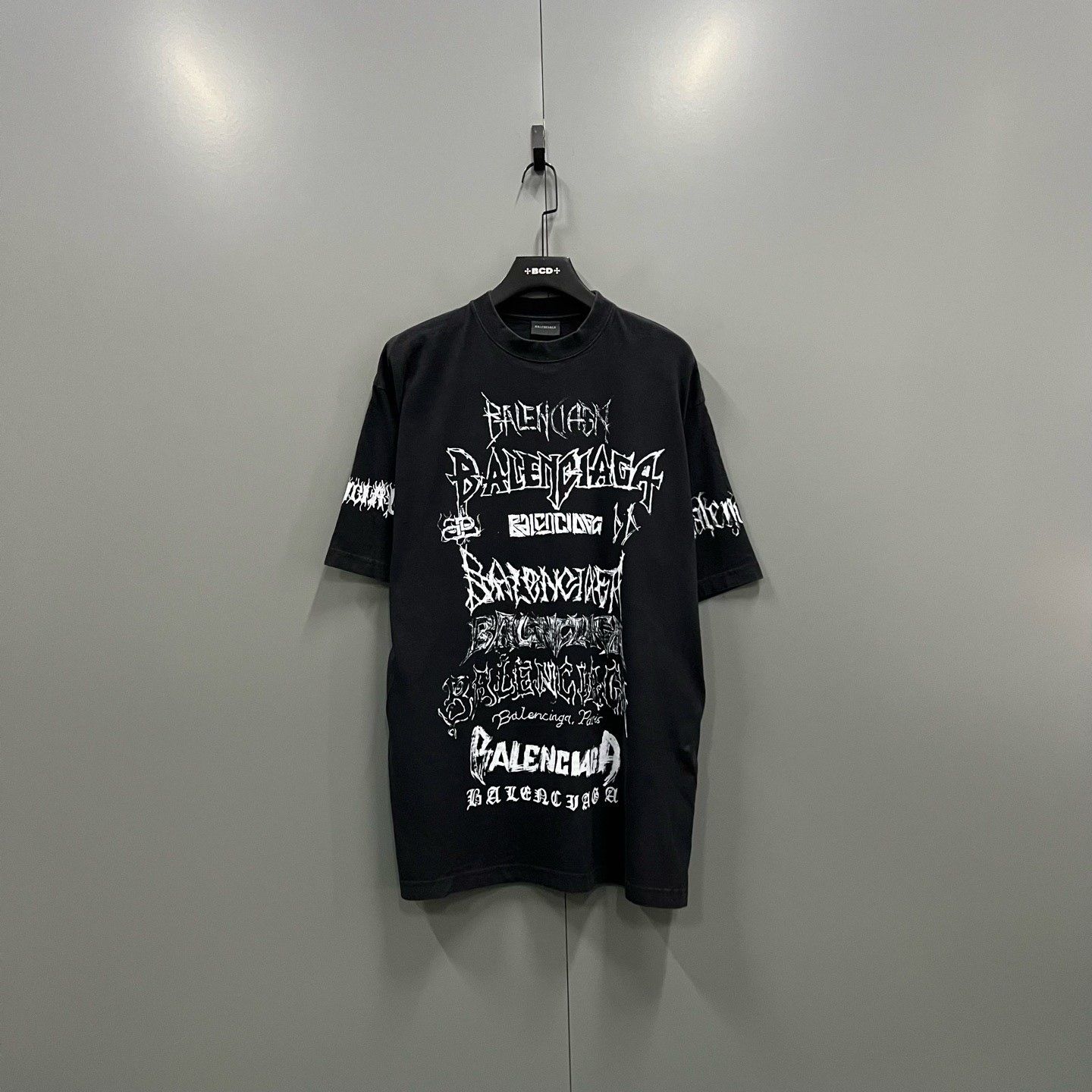 Balenciaga Balenciaga Year Logo Print Short Sleeve Size US M / EU 48-50 / 2 - 1 Thumbnail