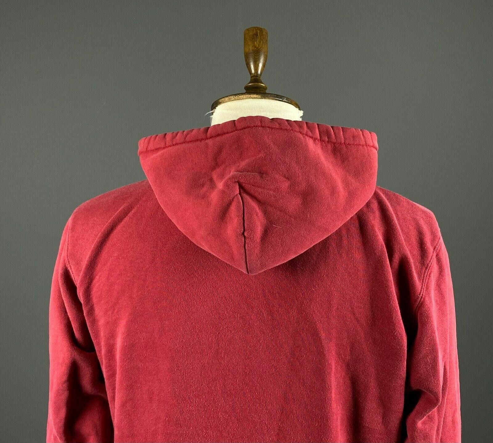 Carhartt Men Carhartt Red Full Zip Cotton Hoodie Sweater Size S Size US S / EU 44-46 / 1 - 6 Thumbnail