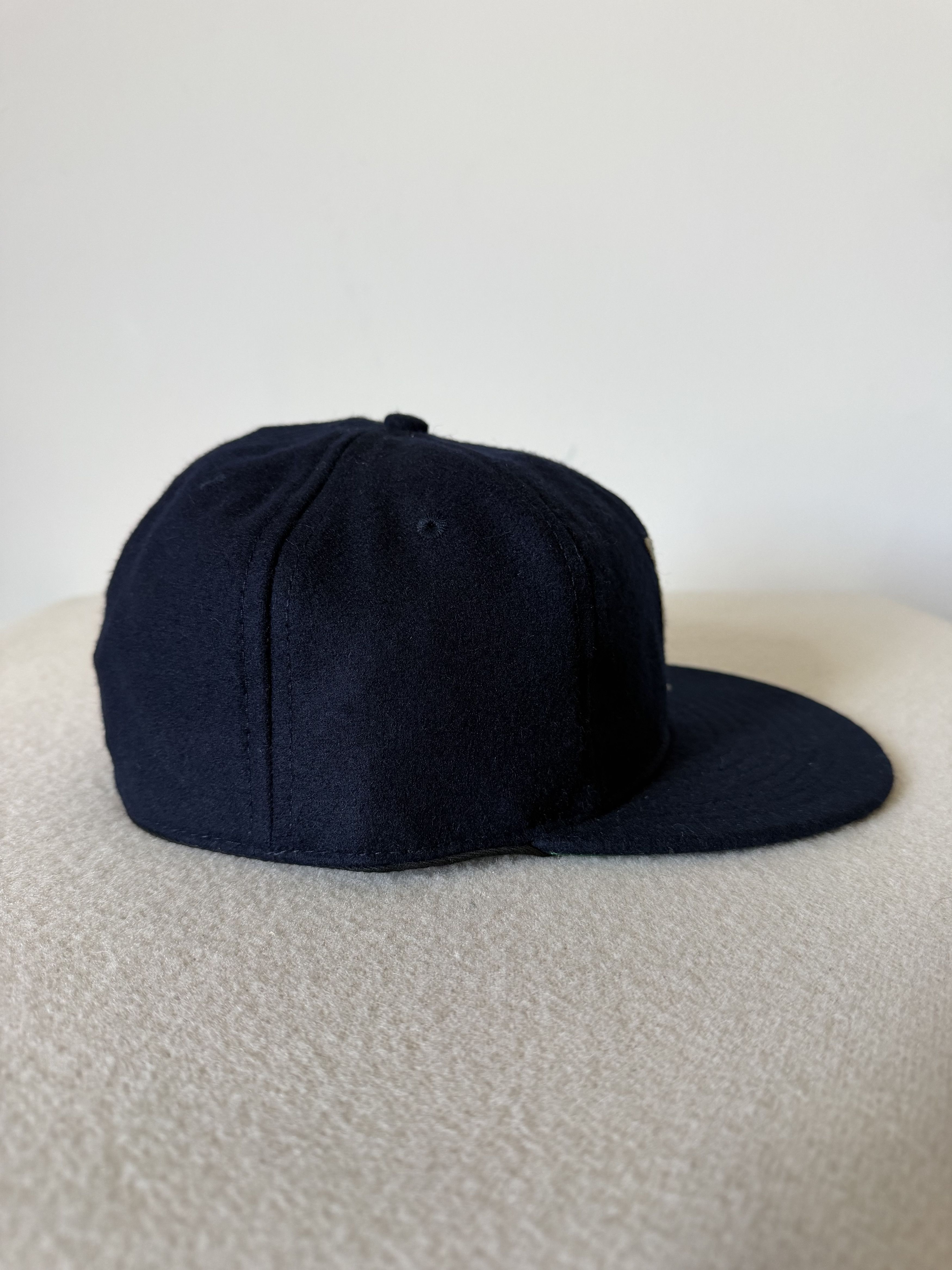 Ebbets Field Flannels 7 3/8 Ebbets Field Tampa Tarpoons Letterhead Wool Hat Size ONE SIZE - 3 Thumbnail
