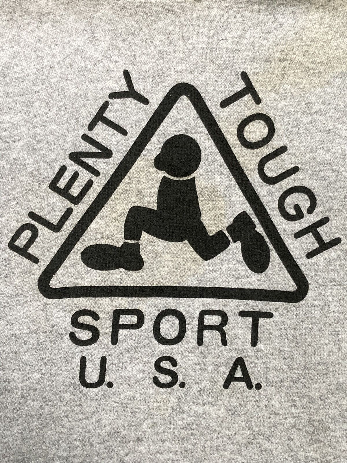 Other Vintage Plenty Tough Sport USA Grey Hoodie Size US XL / EU 56 / 4 - 3 Thumbnail