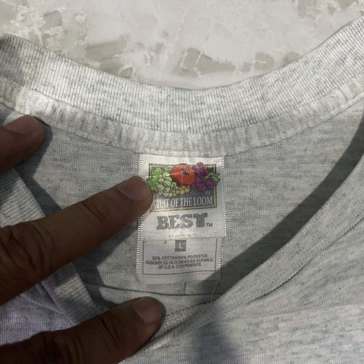 D.A.R.E × Fruit Of The Loom × Vintage Vintage DARE To Resist Drug & Violence Grey T-shirt Size US L / EU 52-54 / 3 - 4 Thumbnail