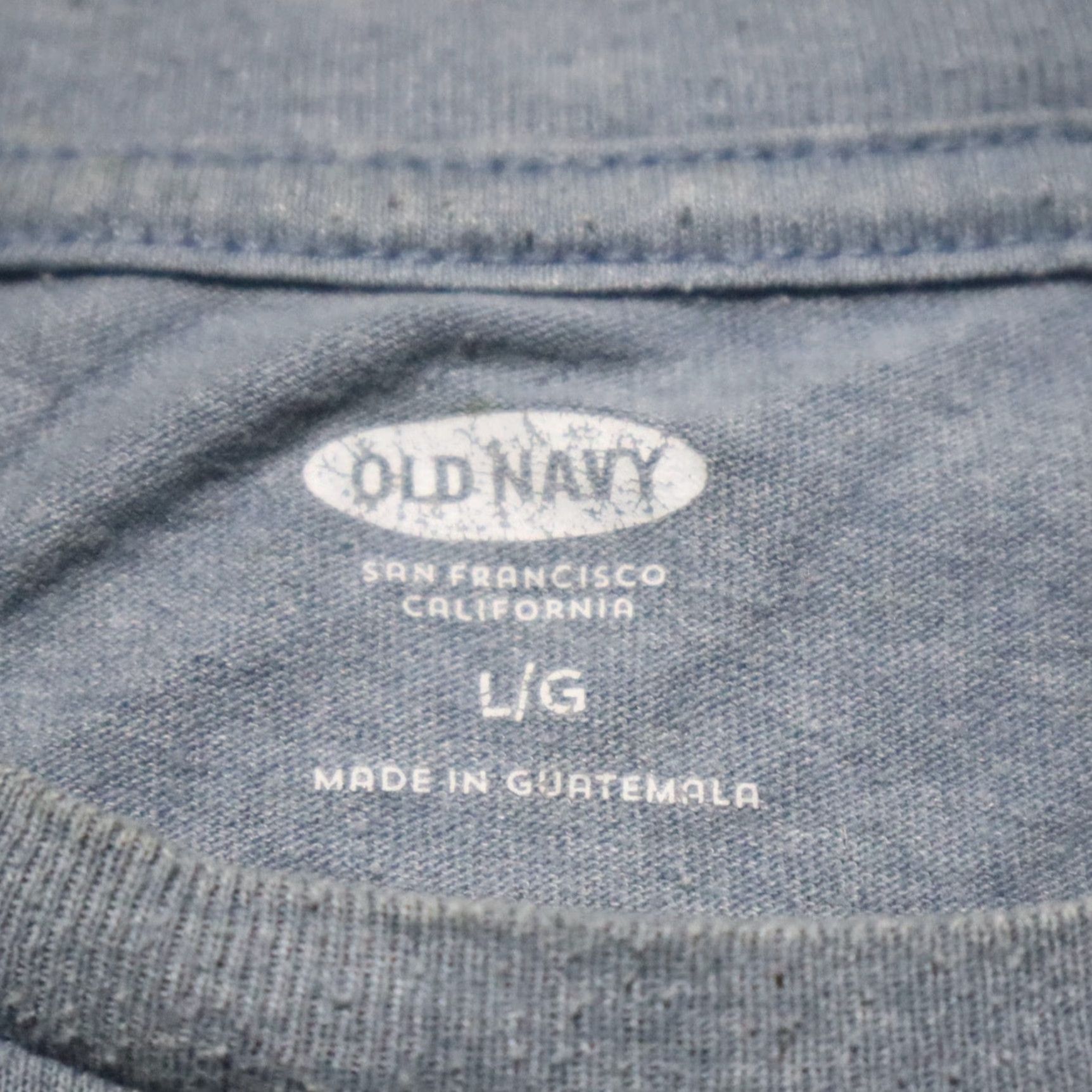 Old Navy Old Navy Shirt Mens Adult Medium Blue "I'd Rather Be Outside" T-Shirt Size US 31 - 3 Thumbnail