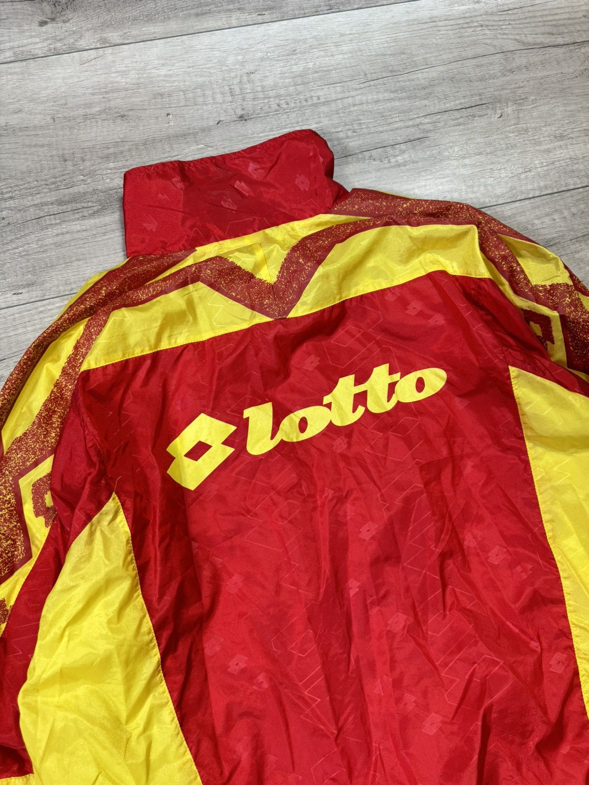 Lotto Sport Vintage Archive Lotto Nylon Shell Jacket Soccer Style Size US L / EU 52-54 / 3 - 6 Thumbnail