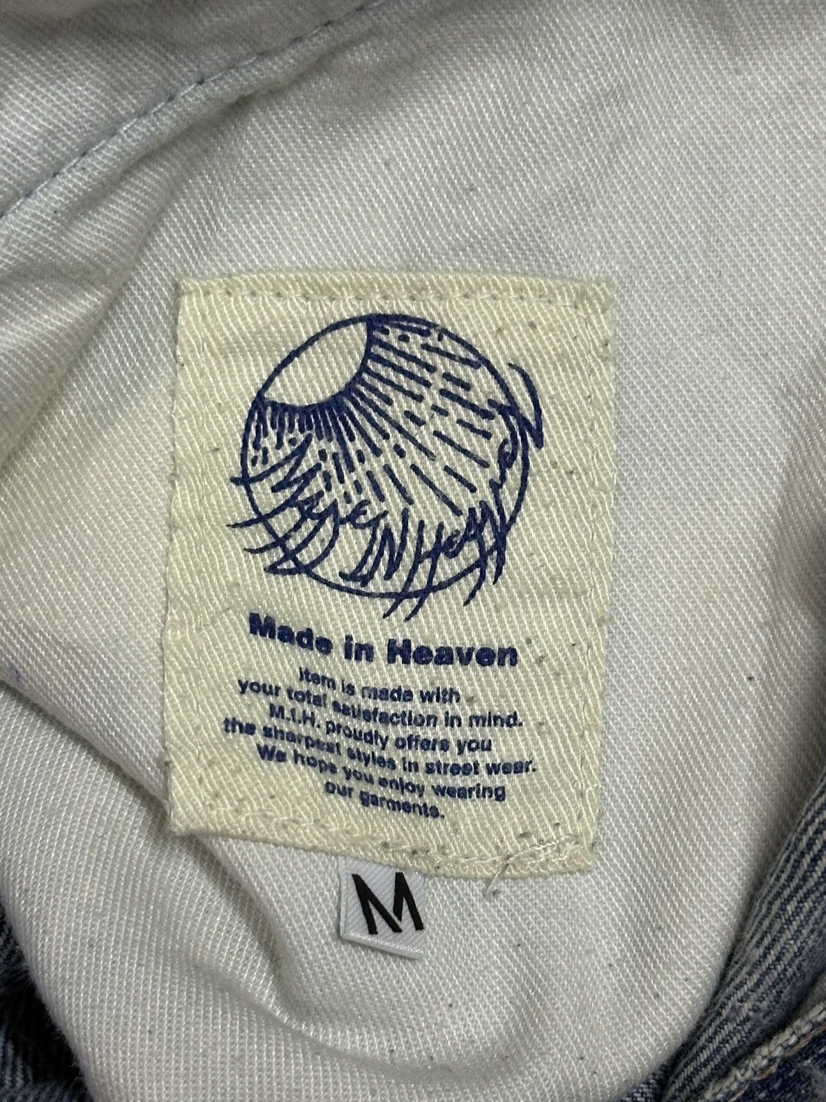 If Six Was Nine Vintage Japanese Brand Distressed Destroyer Faded Wash Jeans Size US 31 - 9 Thumbnail