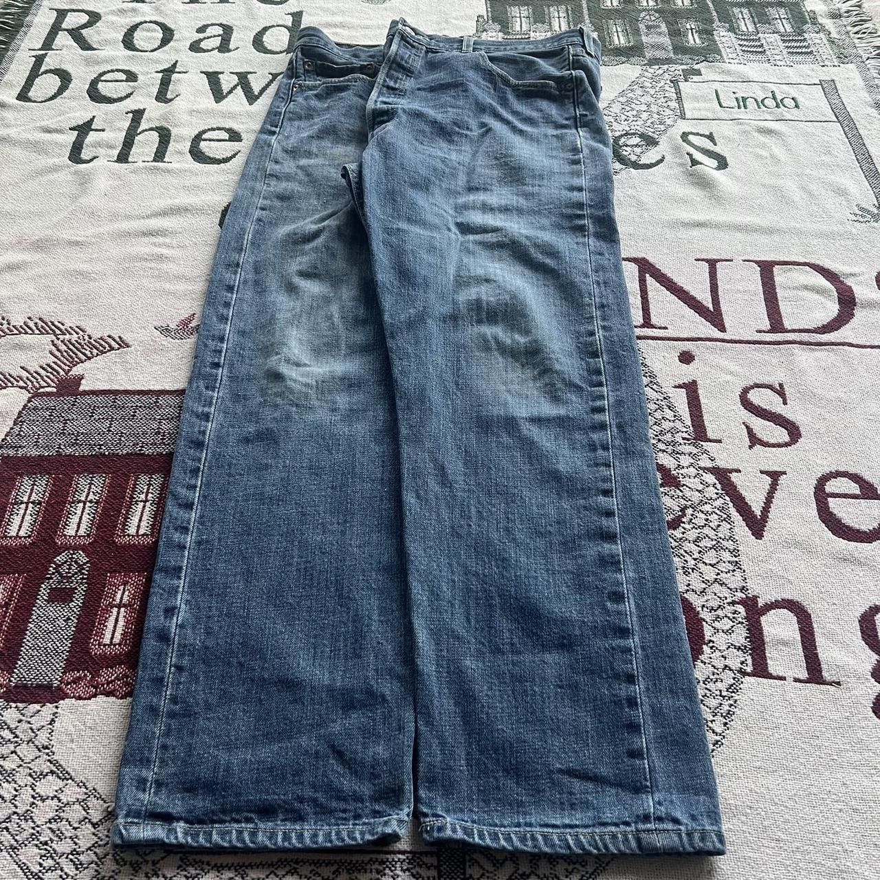 Vintage Vintage Y2K/2000s Baggy Medium wash Levi’s Workwear Denim Jeans! Size US 38 / EU 54 - 3 Thumbnail