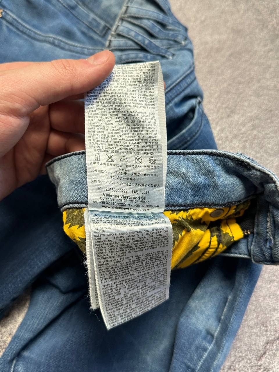 Vivienne Westwood 💥BIG LOGO VIVIENNE WESTWOOD SKINNY PANTS Size 30" / US 8 / IT 44 - 15 Thumbnail
