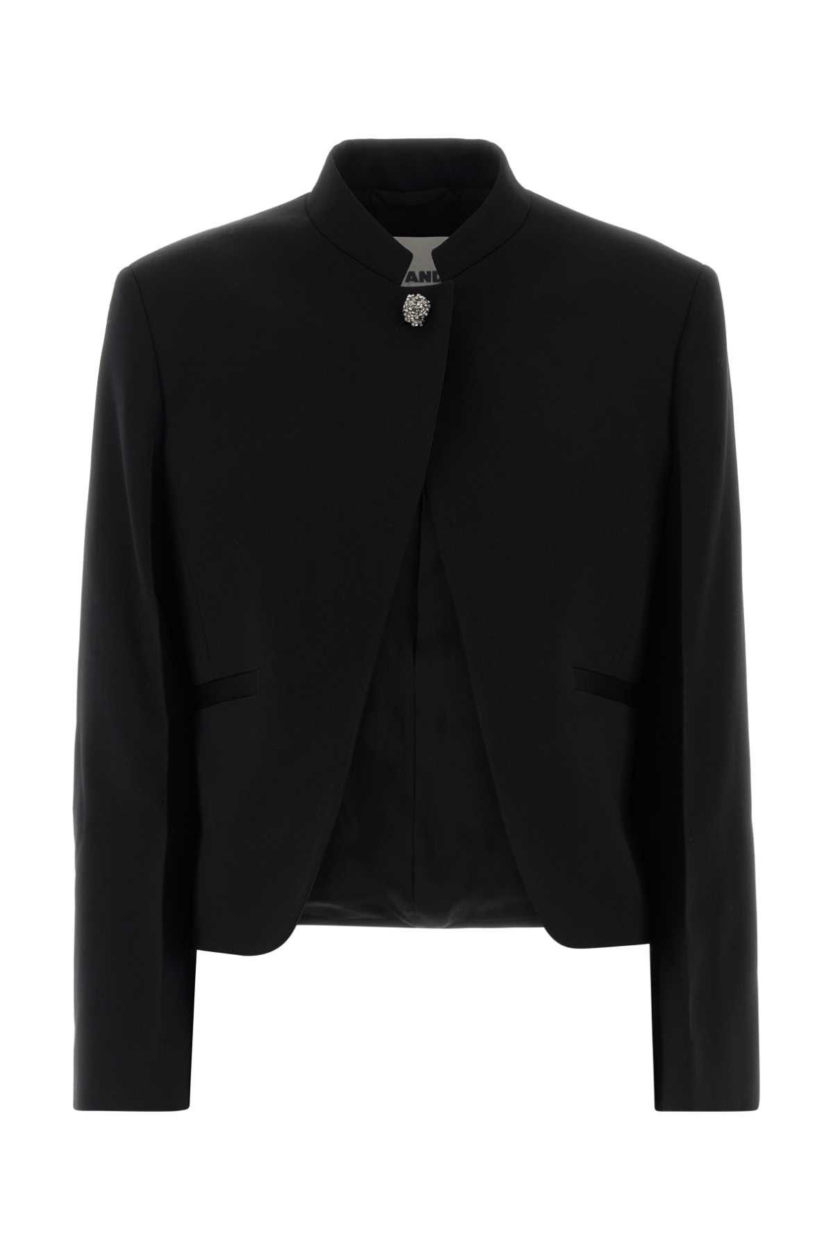 Jil Sander Black Wool Blazer Size M / US 6-8 / IT 42-44 - 1 Thumbnail