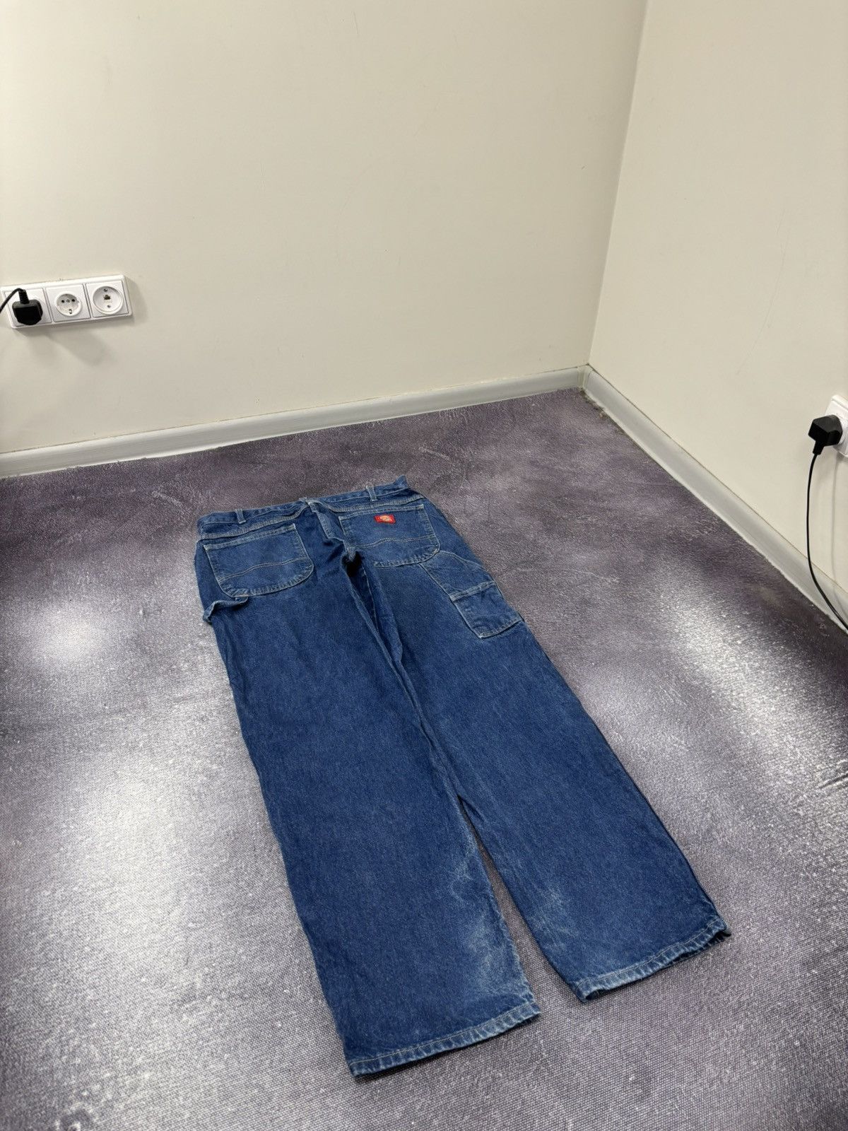 Dickies Vintage Dickies Y2K Skate Work Blue Denim Baggy Jeans Size US 36 / EU 52 - 3 Thumbnail
