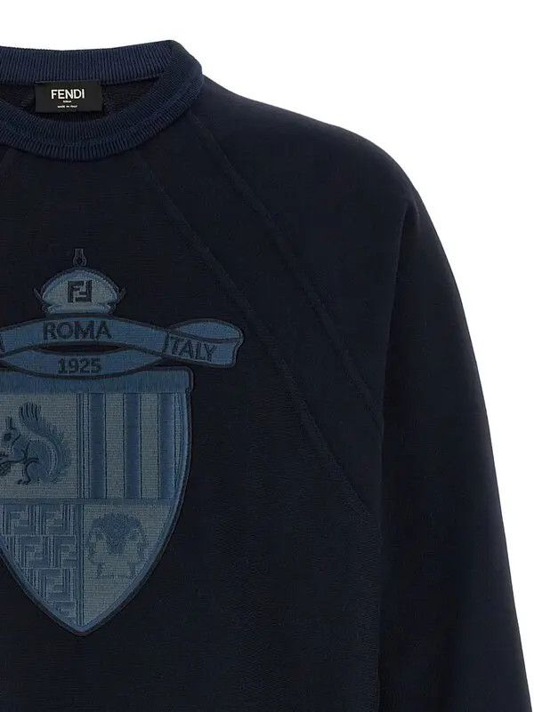 Fendi o1s1wg110126 Sweatshirt in Blue Size US XL / EU 56 / 4 - 3 Thumbnail