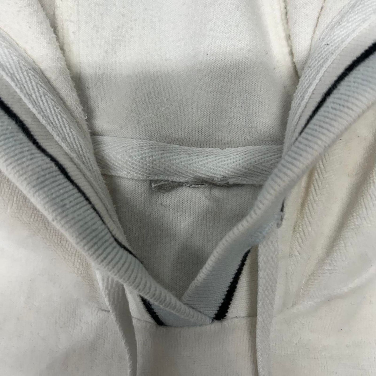 Nike Y2K White Nike hoodie with black accents Size L / US 10 / IT 46 - 4 Thumbnail