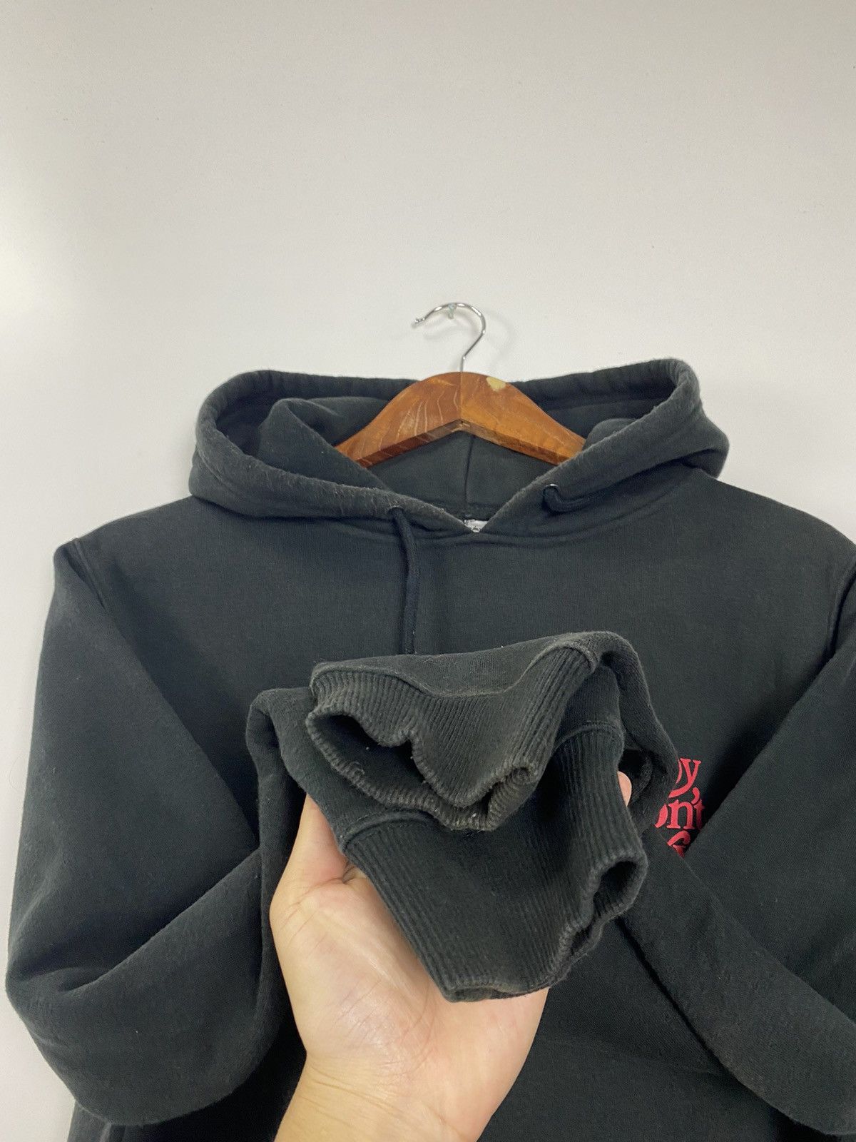 Japanese Brand × Vintage Vintage Baby don’t cry hoodie Size US L / EU 52-54 / 3 - 9 Thumbnail
