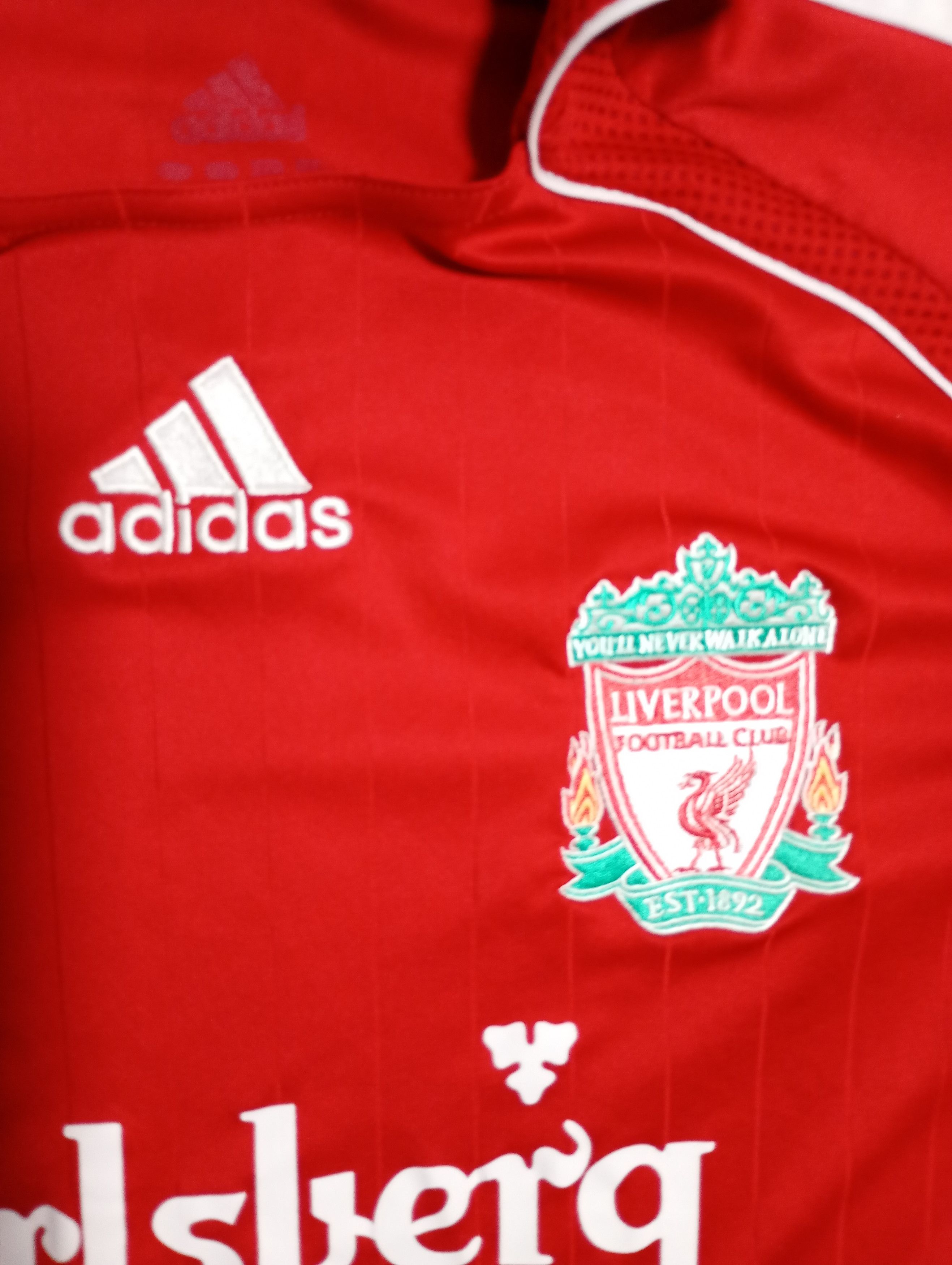 Adidas Adidas Liverpool FC Home Jersey 2007-2008 Size US S / EU 44-46 / 1 - 11 Thumbnail