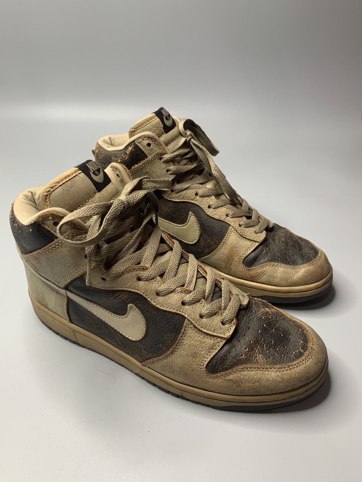 Nike Nike Dunk High "Grunge Dirty Pack" 2003 Size US 9.5 / EU 42-43 - 1 Thumbnail