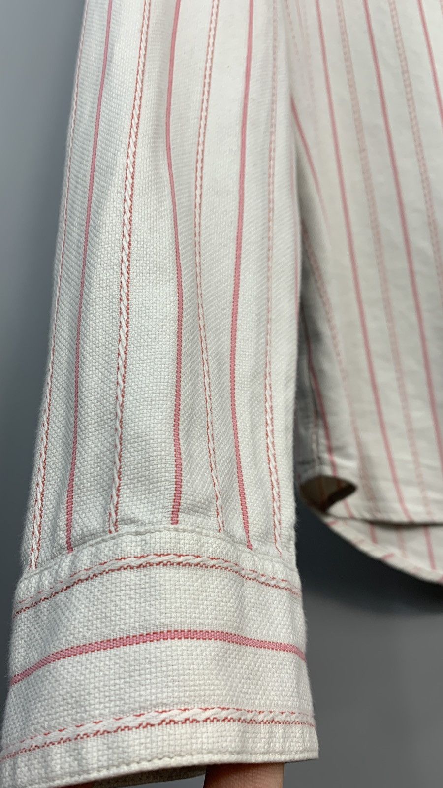 Miu Miu Rare Miu Miu Y2K Archive Shirt button up pink– 39 Size Size M / US 6-8 / IT 42-44 - 5 Thumbnail